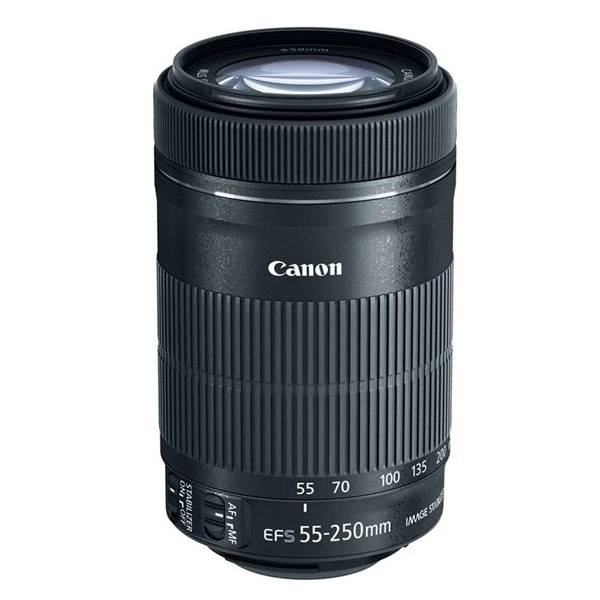 لنز کانن مدل 250-55 F/4-5.6 IS STM