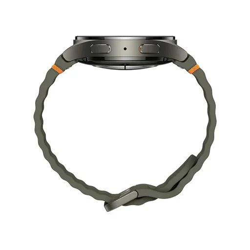 ساعت هوشمند سامسونگ مدل Galaxy Watch 7 40mm دارای قابلیت های کنترل موسیقی (Music Player)، قابلیت مکالمه از طریق بلوتوث، قابلیت تغییر طرح ساعت یا تم، صفحه همیشه روشن (Always-on Display)، پشتیبانی از دستیار صوتی بند پلاستیک