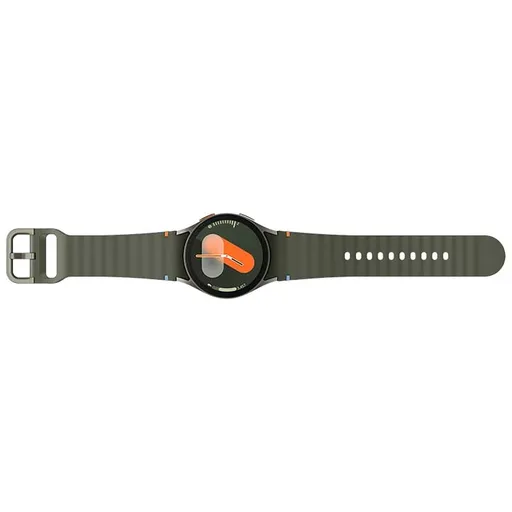ساعت هوشمند سامسونگ مدل Galaxy Watch 7 40mm دارای قابلیت های کنترل موسیقی (Music Player)، قابلیت مکالمه از طریق بلوتوث، قابلیت تغییر طرح ساعت یا تم، صفحه همیشه روشن (Always-on Display)، پشتیبانی از دستیار صوتی بند پلاستیک