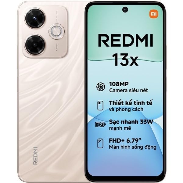 خرید گوشی موبایل شیائومی مدل Redmi 13x دو سیم کارت ظرفیت 256 گیگابایت