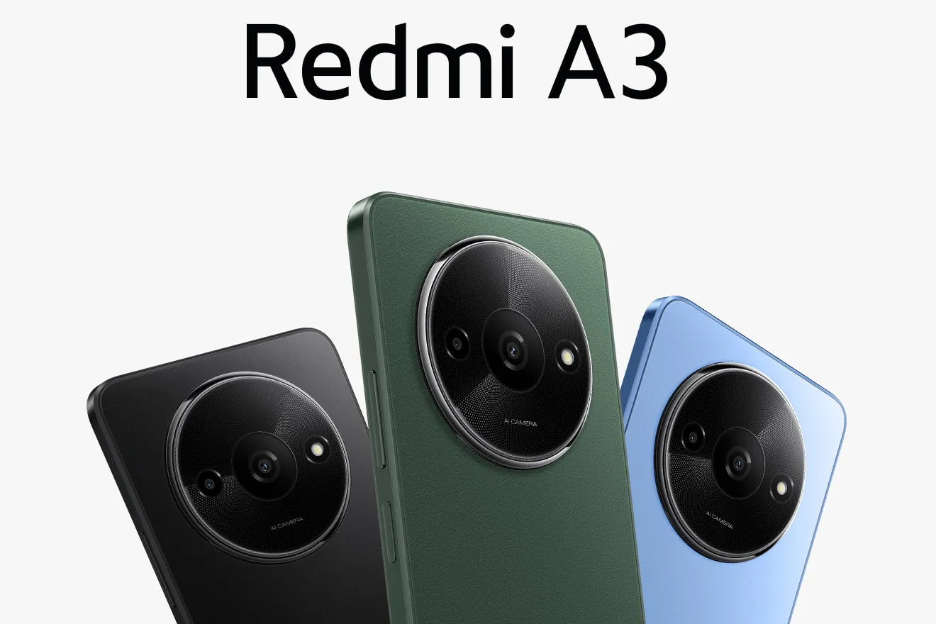 خرید گوشی موبایل شیائومی مدل Redmi A3 دو سیم کارت ظرفیت 128 گیگابایت