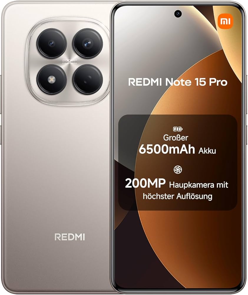گوشی موبایل شیائومی مدل Redmi Note 15 Pro 4G حافظه 256 گیگابایت و رم 8 گیگابایت
