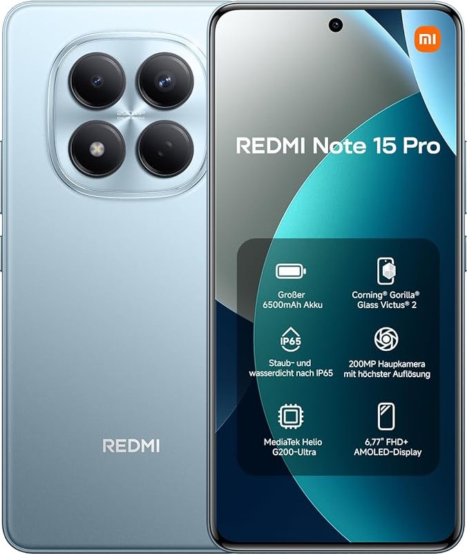 گوشی موبایل شیائومی مدل Redmi Note 15 Pro 4G حافظه 256 گیگابایت و رم 8 گیگابایت
