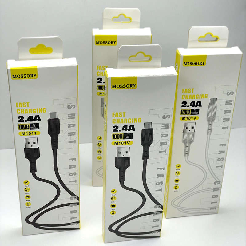 کابل تبدیل USB به Micro-usb موسری مدل M101V طول 1 متر
