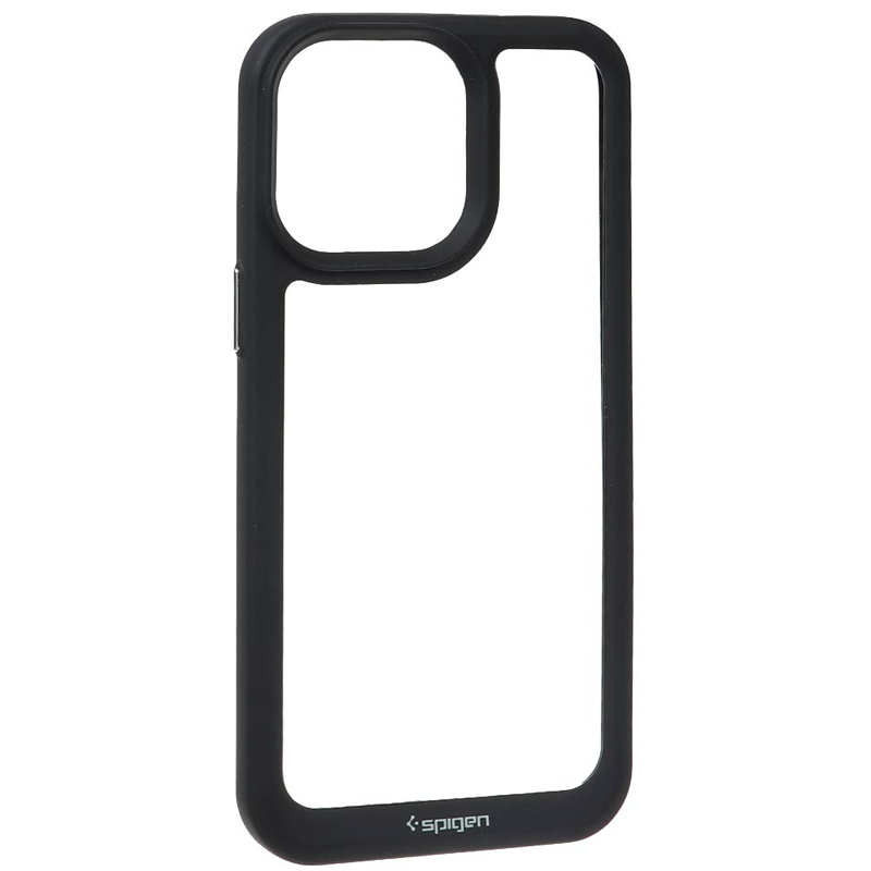کاور اورجینال spigen شفاف دور مشکی مناسب برای اپل iphone 13 pro max