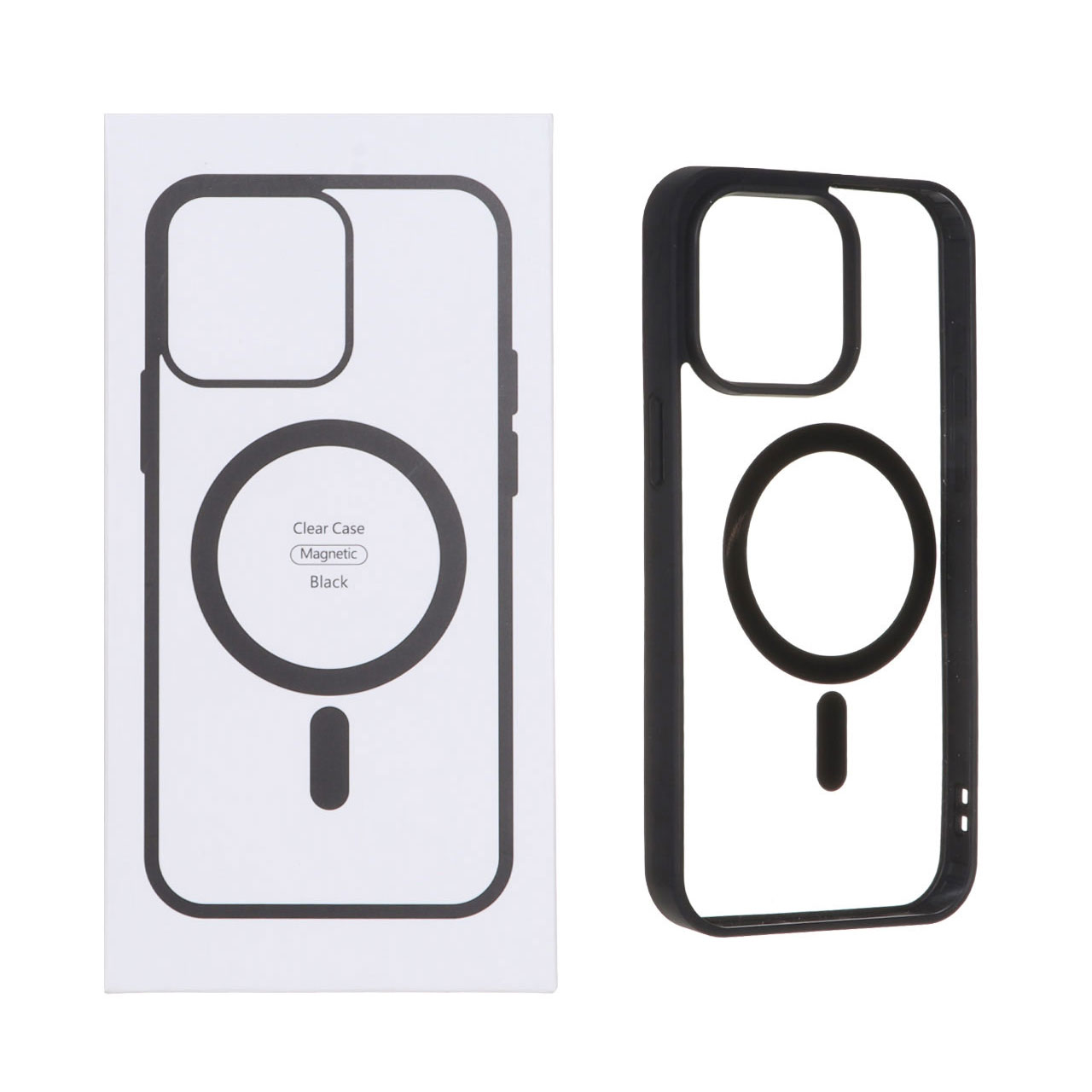 کاور شفاف magnetic مگسیف دار مناسب برای iphone 15 pro max