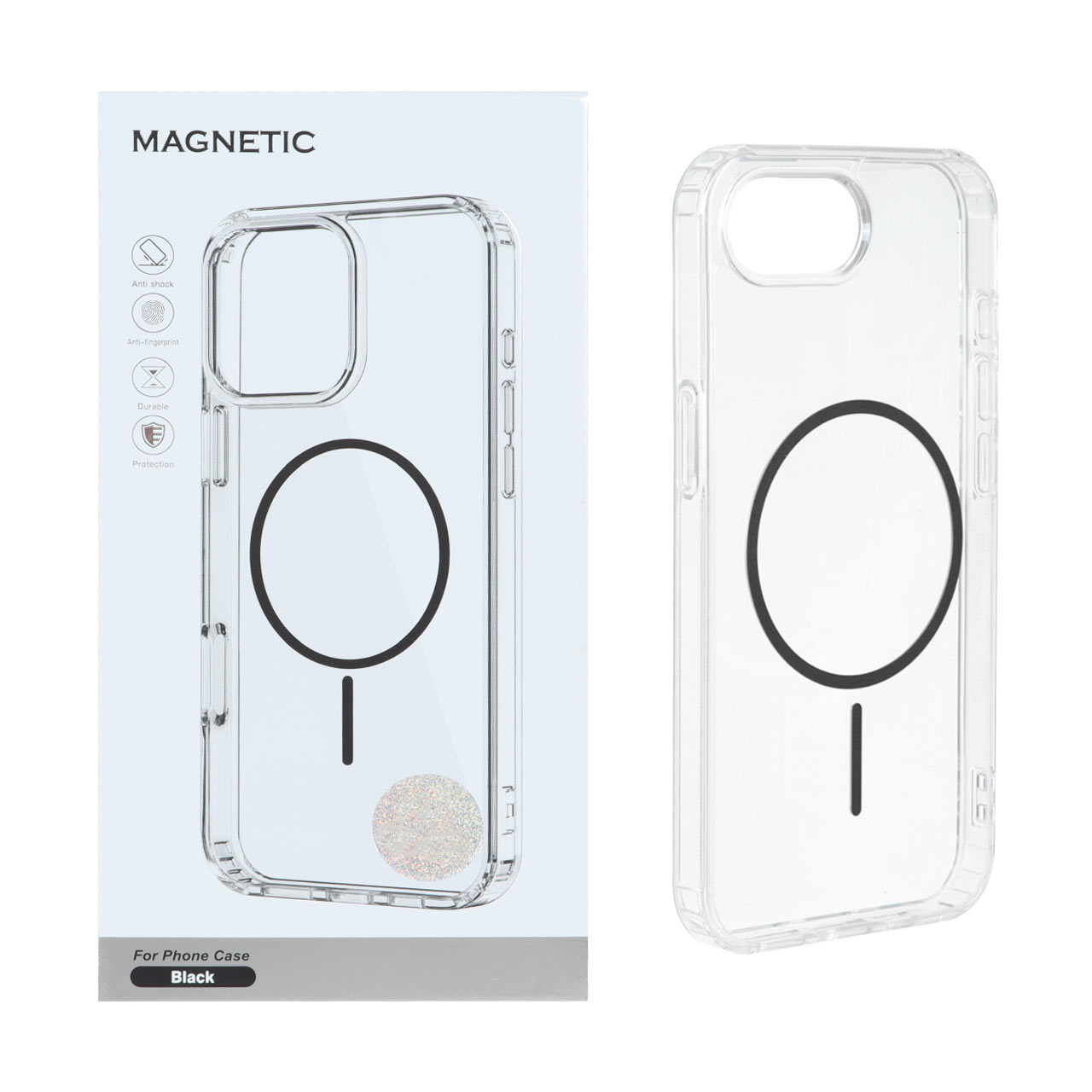 کاور Magnetic دور ژله ای مگسیف دار مناسب برای گوشی آیفون 16e