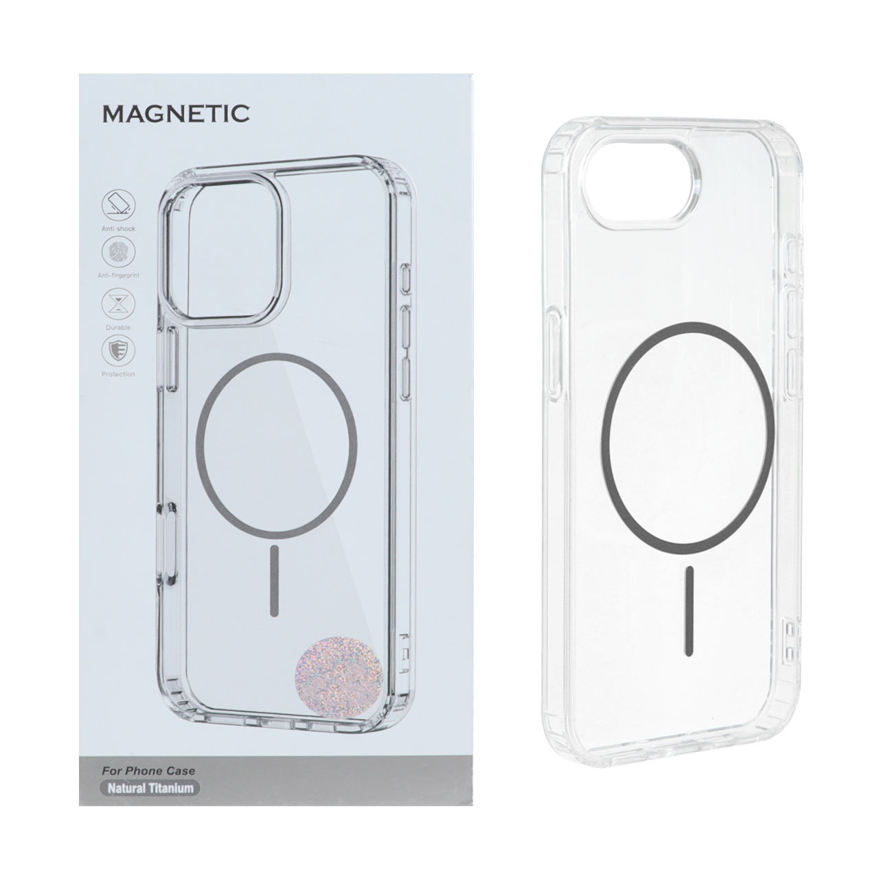 کاور Magnetic دور ژله ای مگسیف دار مناسب برای گوشی آیفون 16e