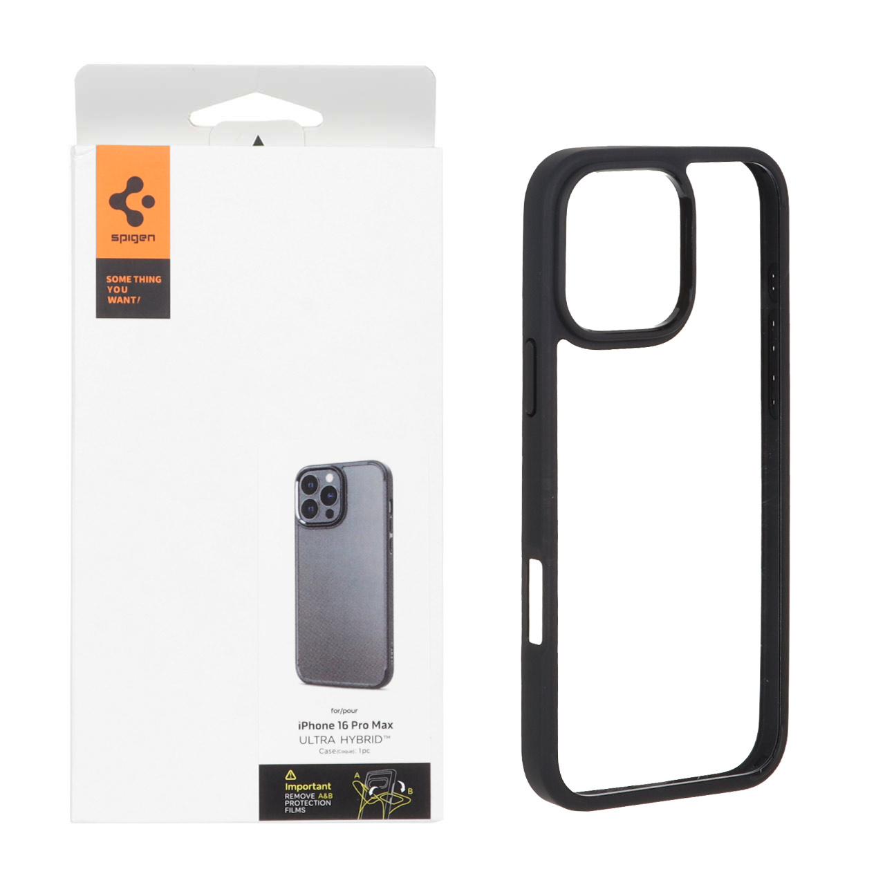 کاور Spigen هیبرید مناسب برای گوشی آیفون 16 پرو مکس