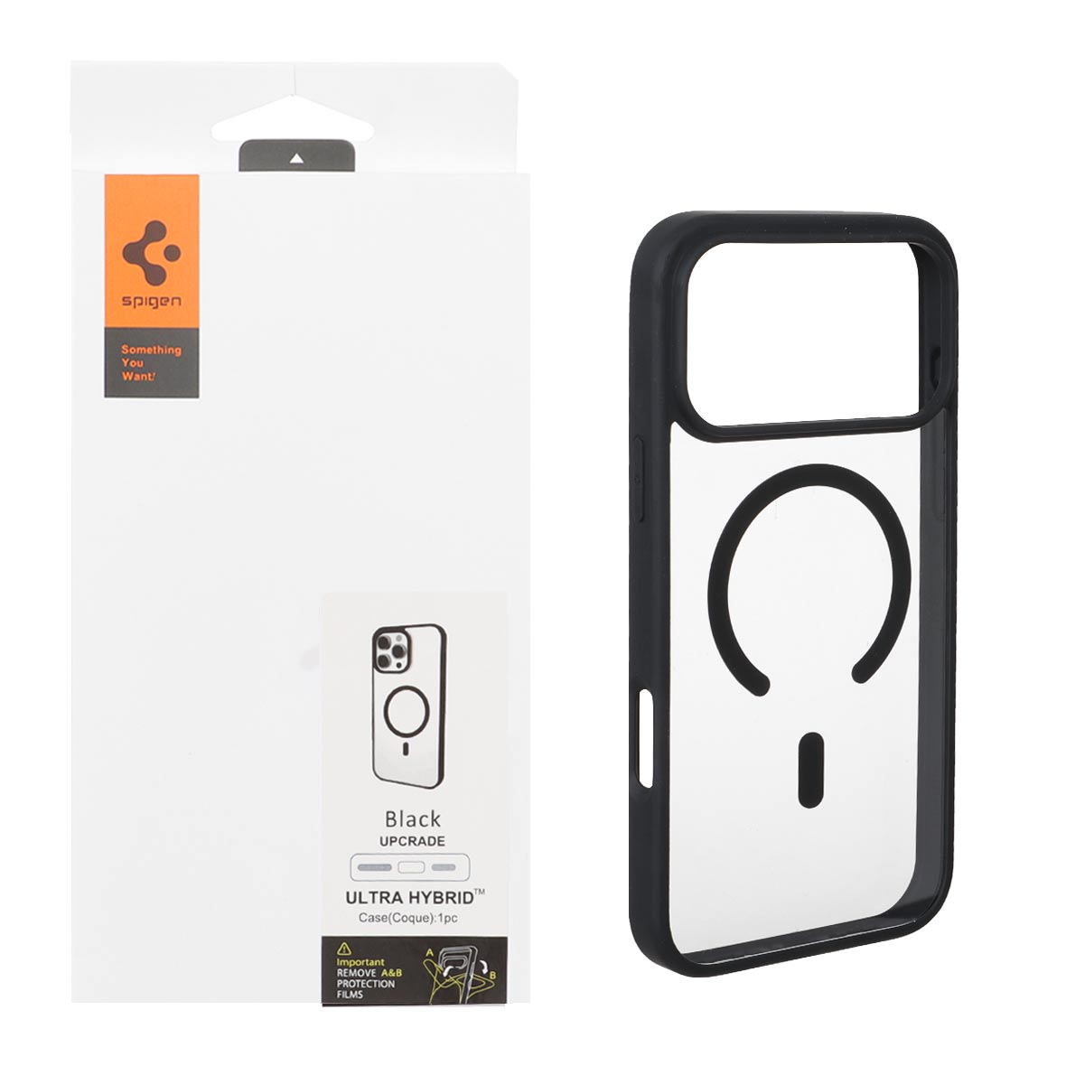 کاور اورجینال Spigen مگسیف دار با محافظ توری اسپیکر مناسب برای آیفون 17 پرو مکس