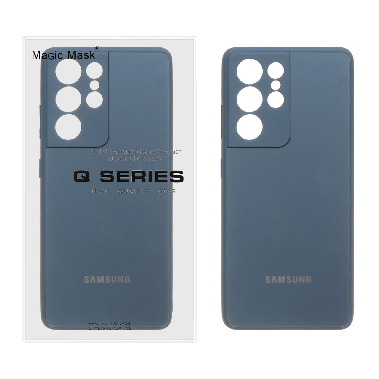 کاور اورجینال PVD ضدخش Q Series مناسب برای گوشی سامسونگ S21 ultra