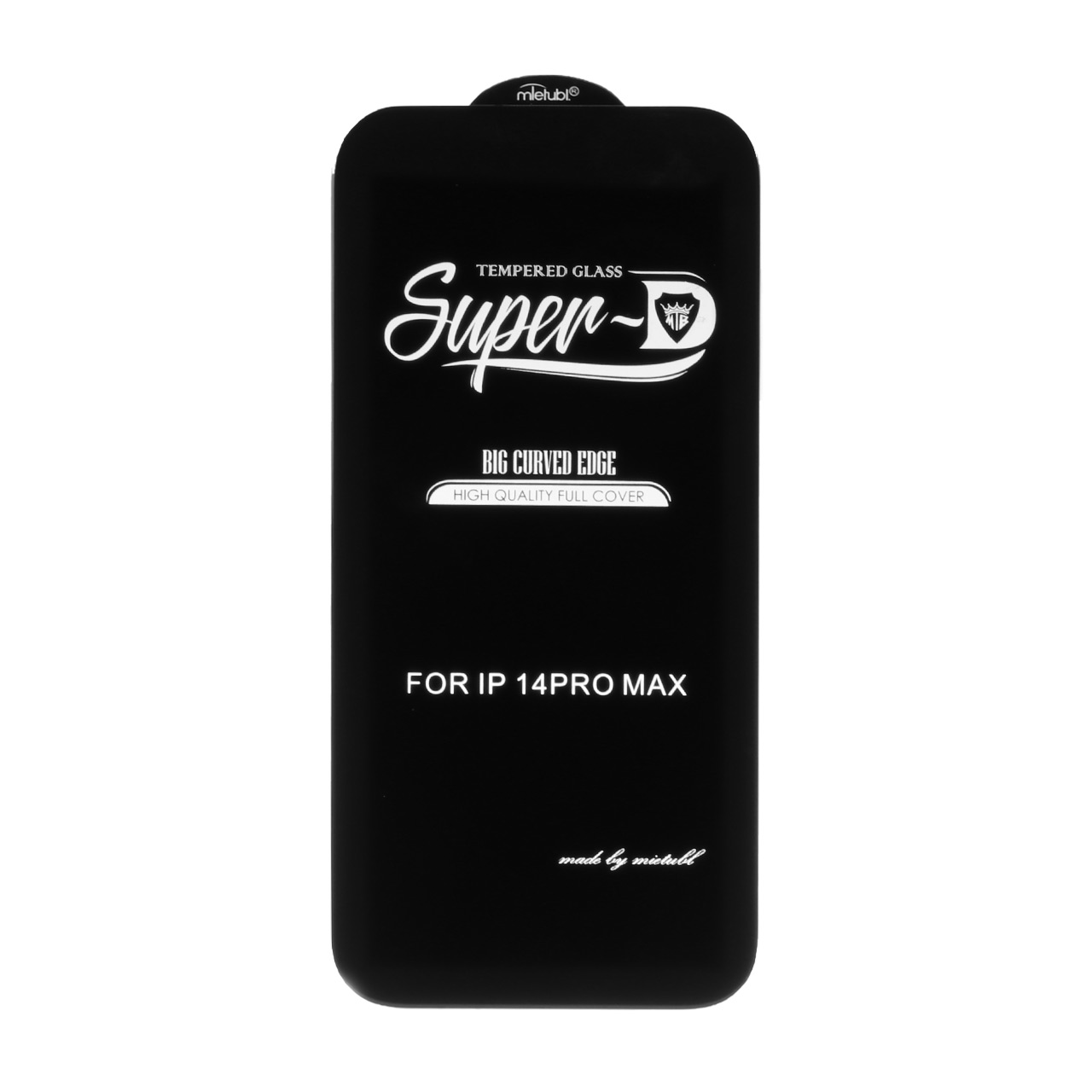 محافظ صفحه نمایش شیشه ای Mietubl Super D برای آیفون 14 پرو مکس