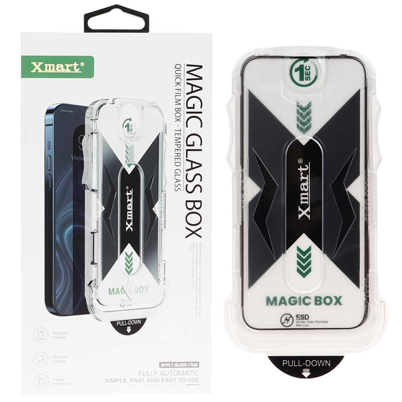 محافظ صفحه نمایش شیشه ای XMART Magic Box برای آیفون 16 پرو مکس