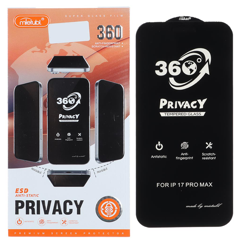 محافظ صفحه نمایش پرایویسی مدل Mietubl 360 مناسب برای اپل iphone 16
