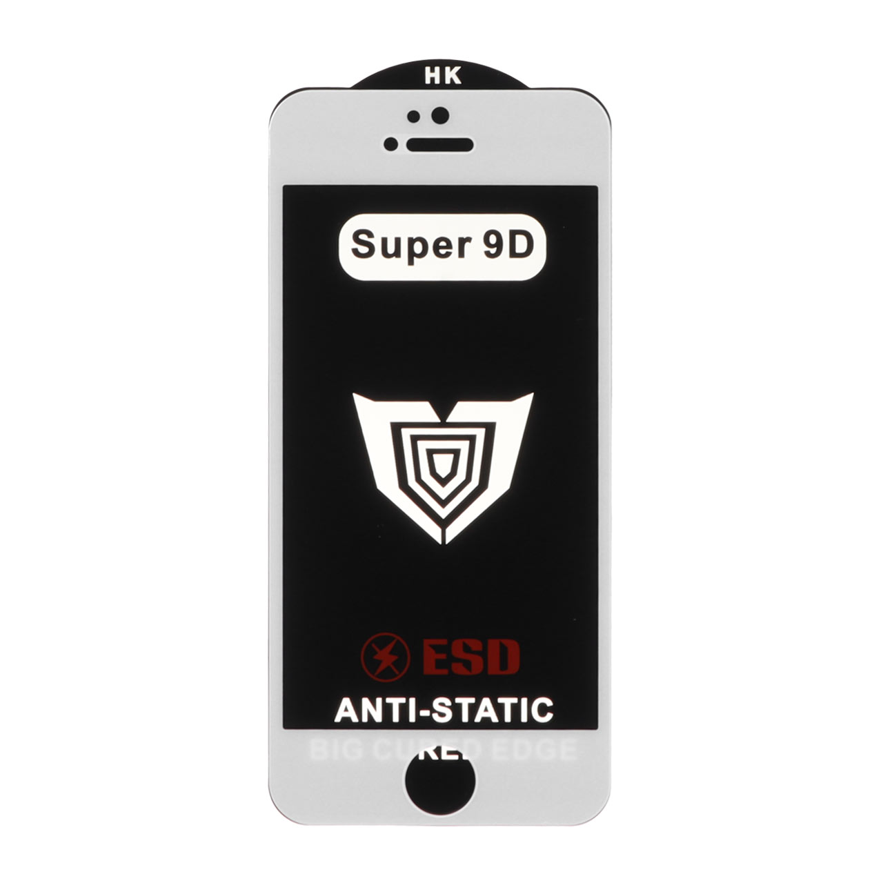 محافظ صفحه نمایش شیشه ای Super D برای آیفون 5اس