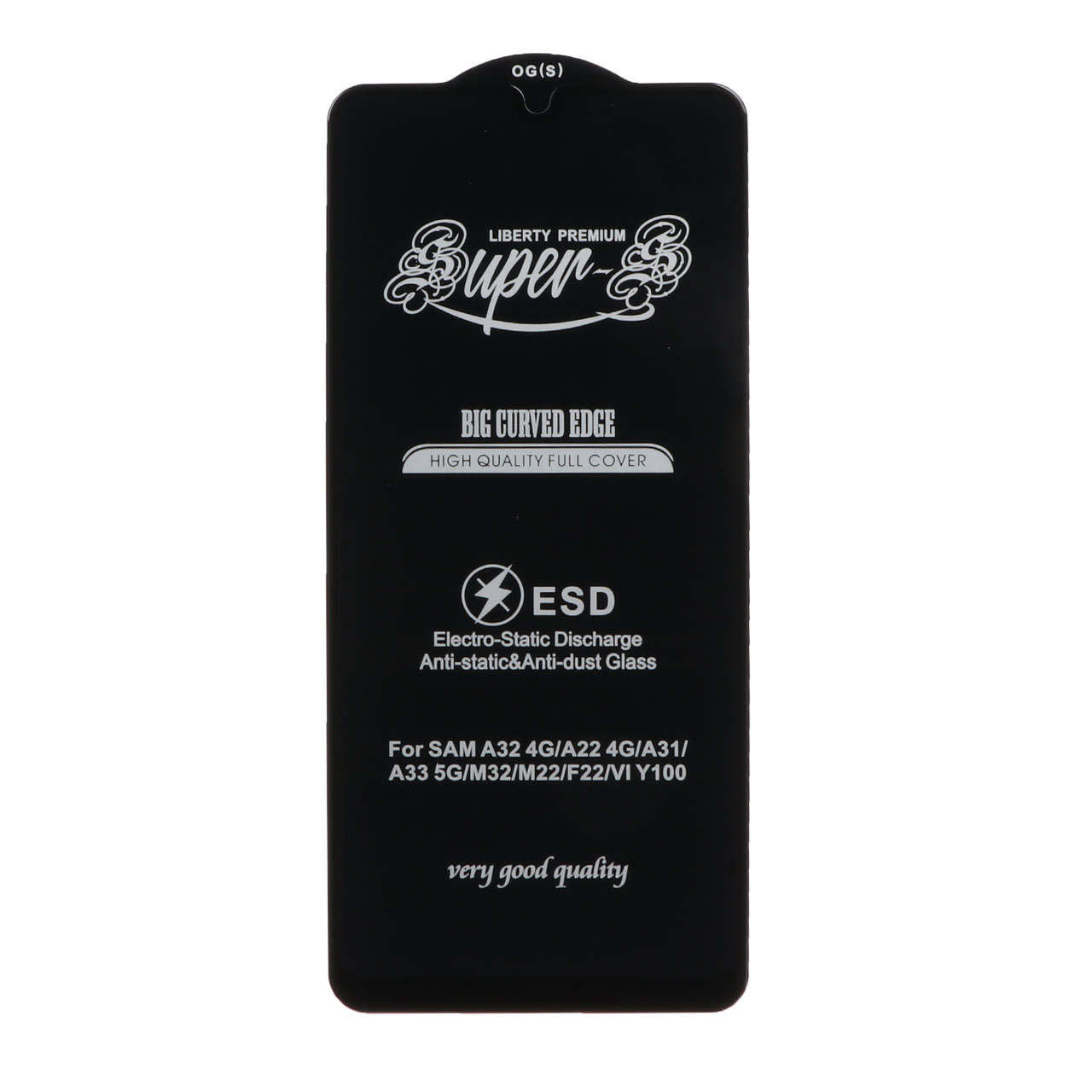 محافظ صفحه نمایش شیشه ای Full Cover Super S برای سامسونگ A22 4g