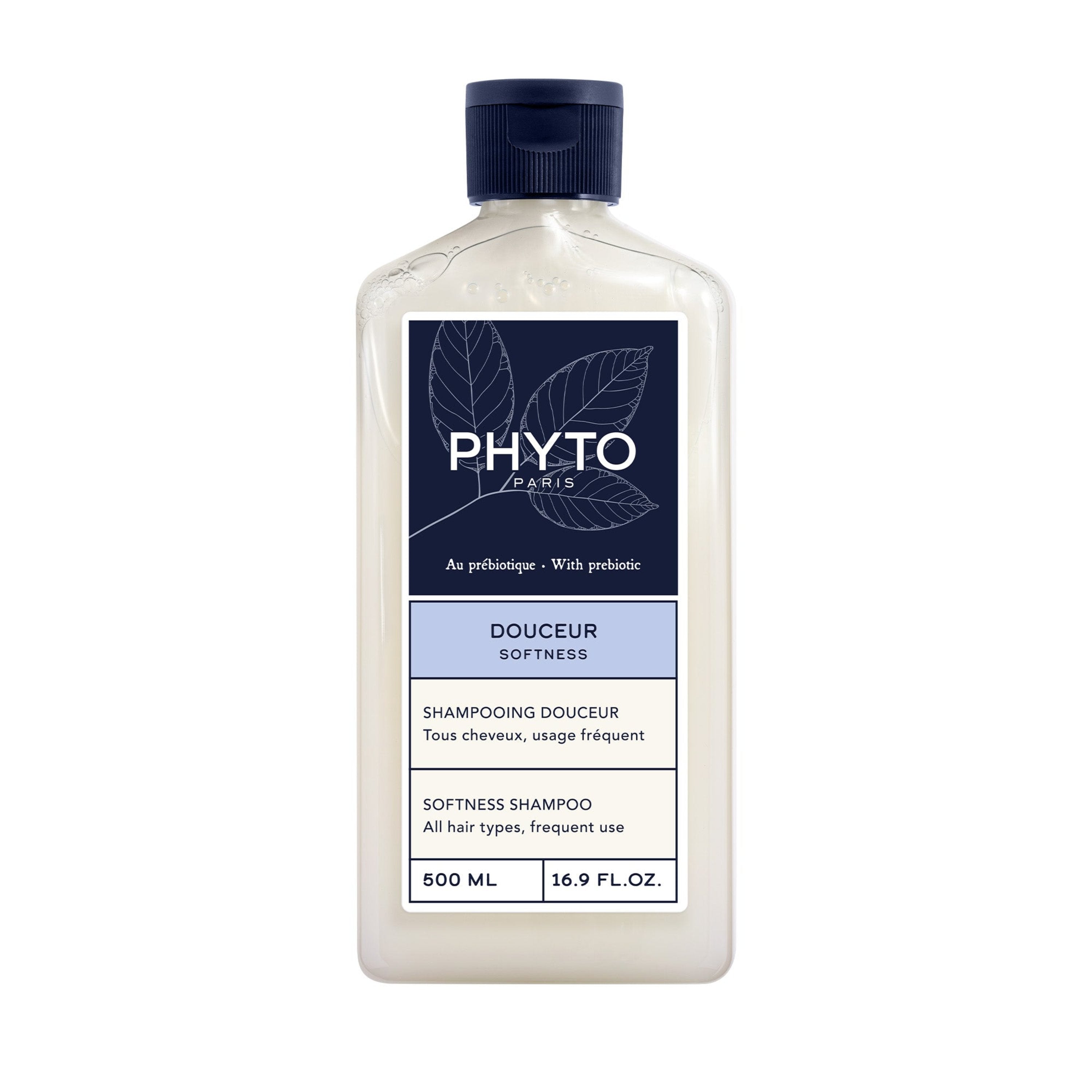 شامپو نرم کننده مو فیتو phyto مدل softness حجم 500 میلی لیتر