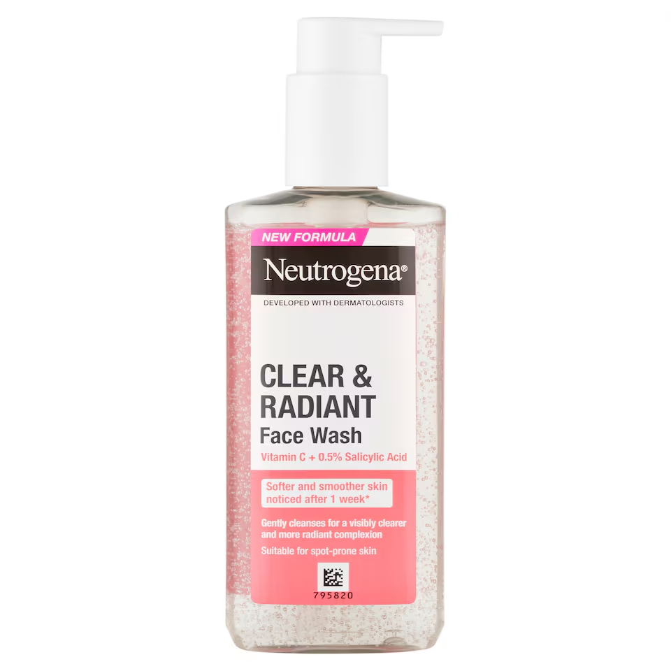 ژل شست و شوی نوتروژینا neutrogena مدل گریپ فروت حجم 200 میلی لیتر