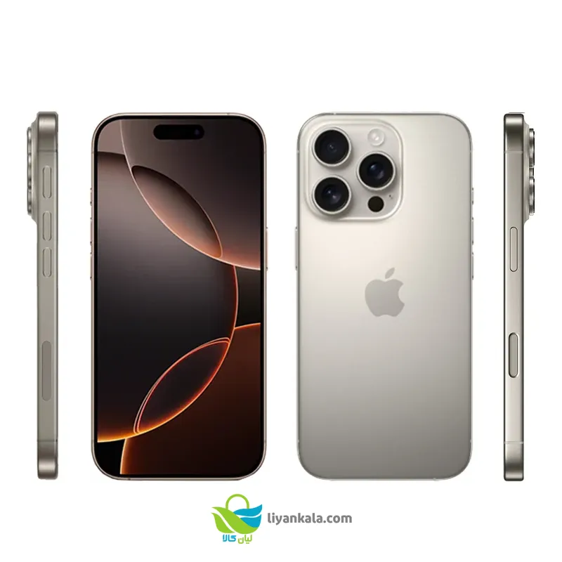  خرید گوشی موبایل اپل مدل iPhone 16 Pro ZAA دو سیم کارت ظرفیت 512 گیگابایت