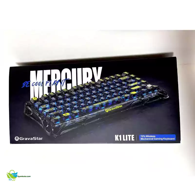 کیبورد&nbsp;گیمینگ&nbsp;گراوا استار مدل Mercury K1 Lite