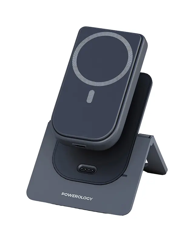 پاوربانک پاورولوژی مدل pp21 MagSafe  ظرفیت 10000 میلی آمپر ساعت