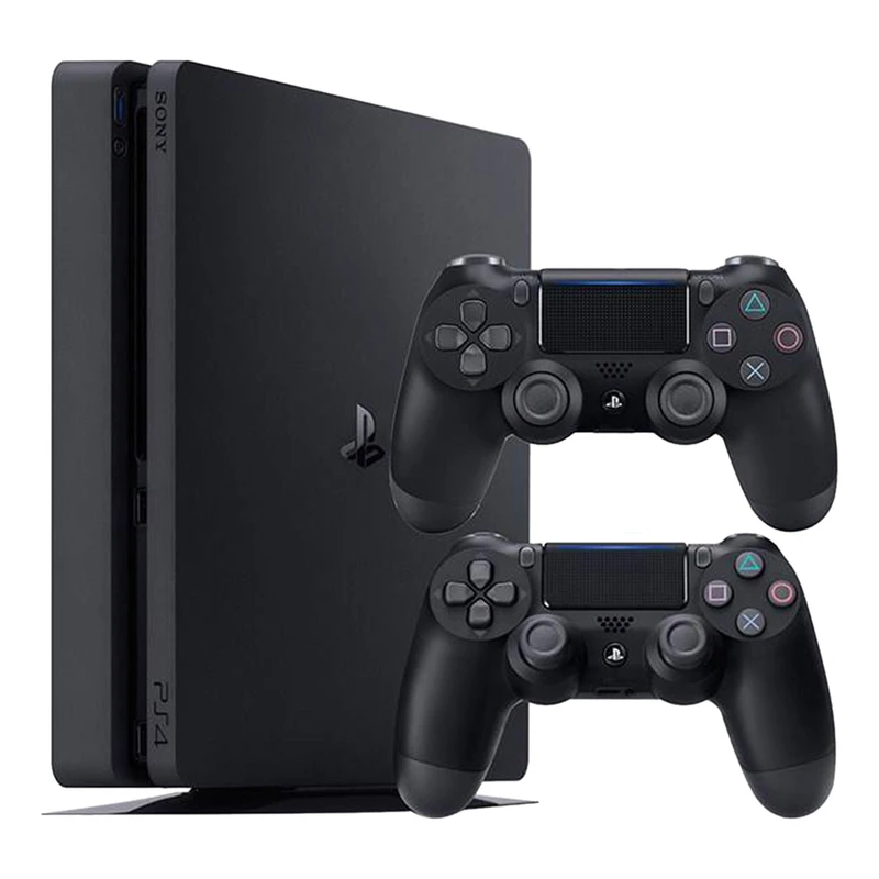 کنسول بازی سونی مدل Playstation 4 Slim کد Region 2 CUH-2200A ظرفیت 500 گیگابایت به همراه دسته اضافه