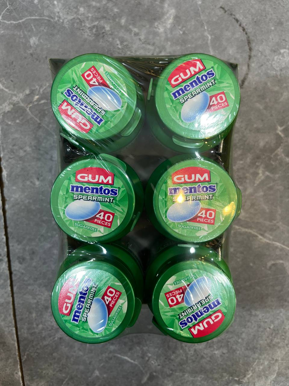 آدامس بدون قند منتوس mentos بسته 40 عددی