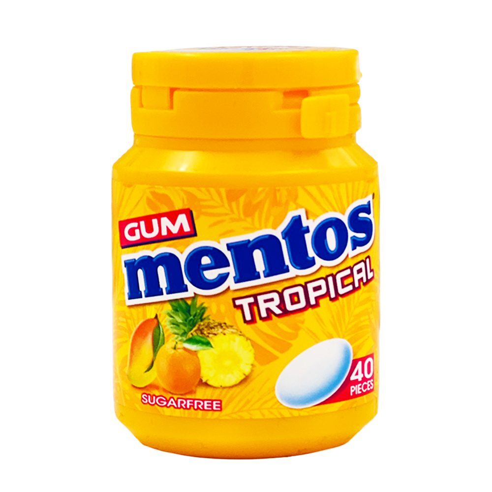 آدامس بدون قند منتوس mentos بسته 40 عددی