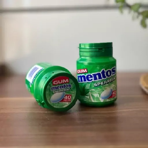 آدامس بدون قند منتوس mentos بسته 40 عددی