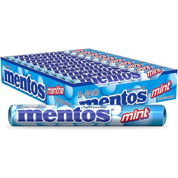 آبنبات میوه ای منتوس mentos وزن 29 گرم