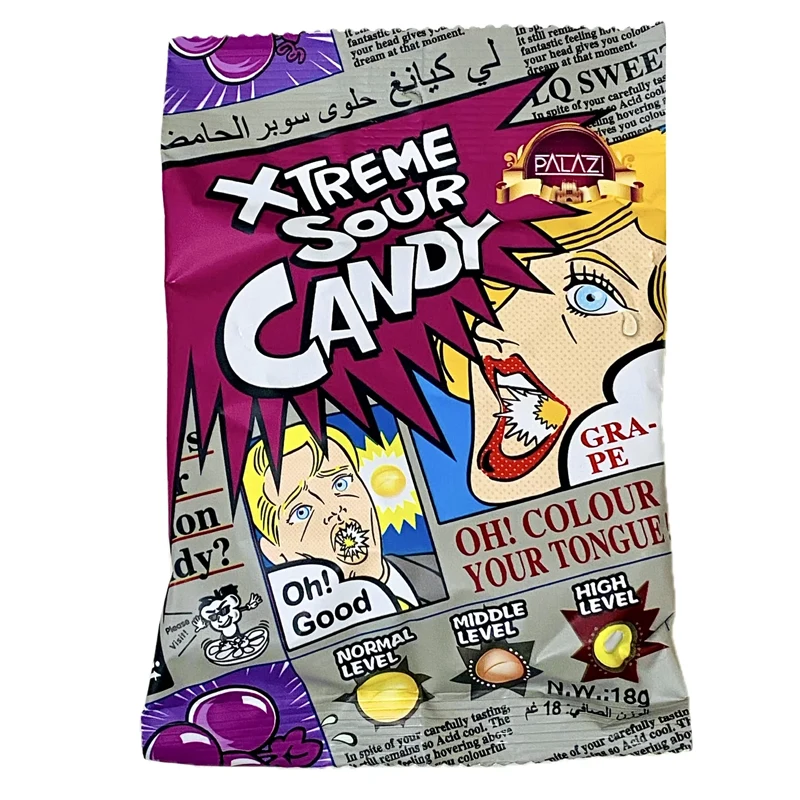 آبنبات ترش پالازی مدل xtreme sour candy