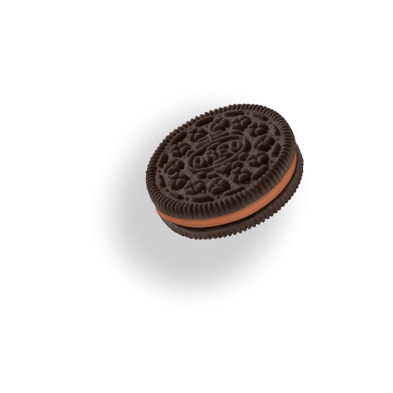 بیسکوییت اورئو oreo طعم کره بادام زمینی و شکلات وزن 120 گرم
