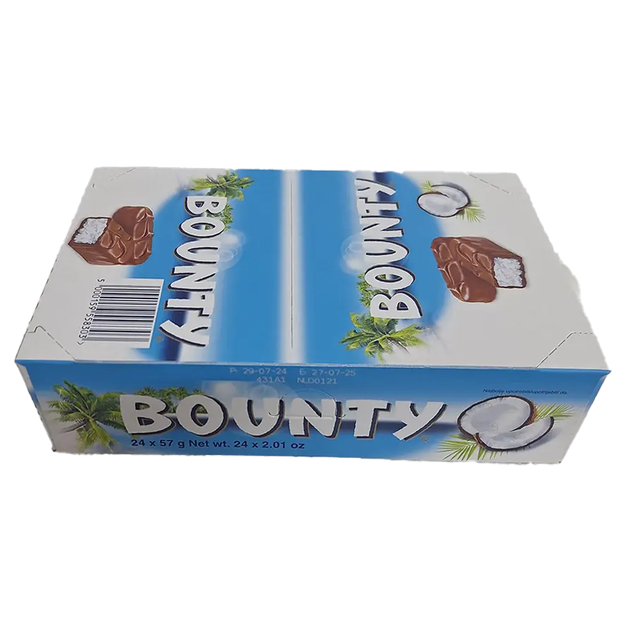 شکلات نارگیلی bounty - بونتی 55 گرمی