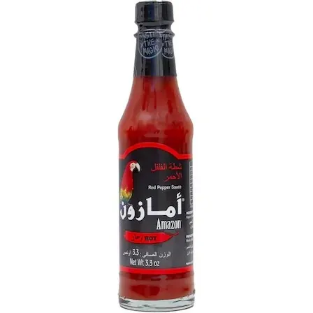 سس فلفل تند آمازون red pepper sauce حجم 159 گرم
