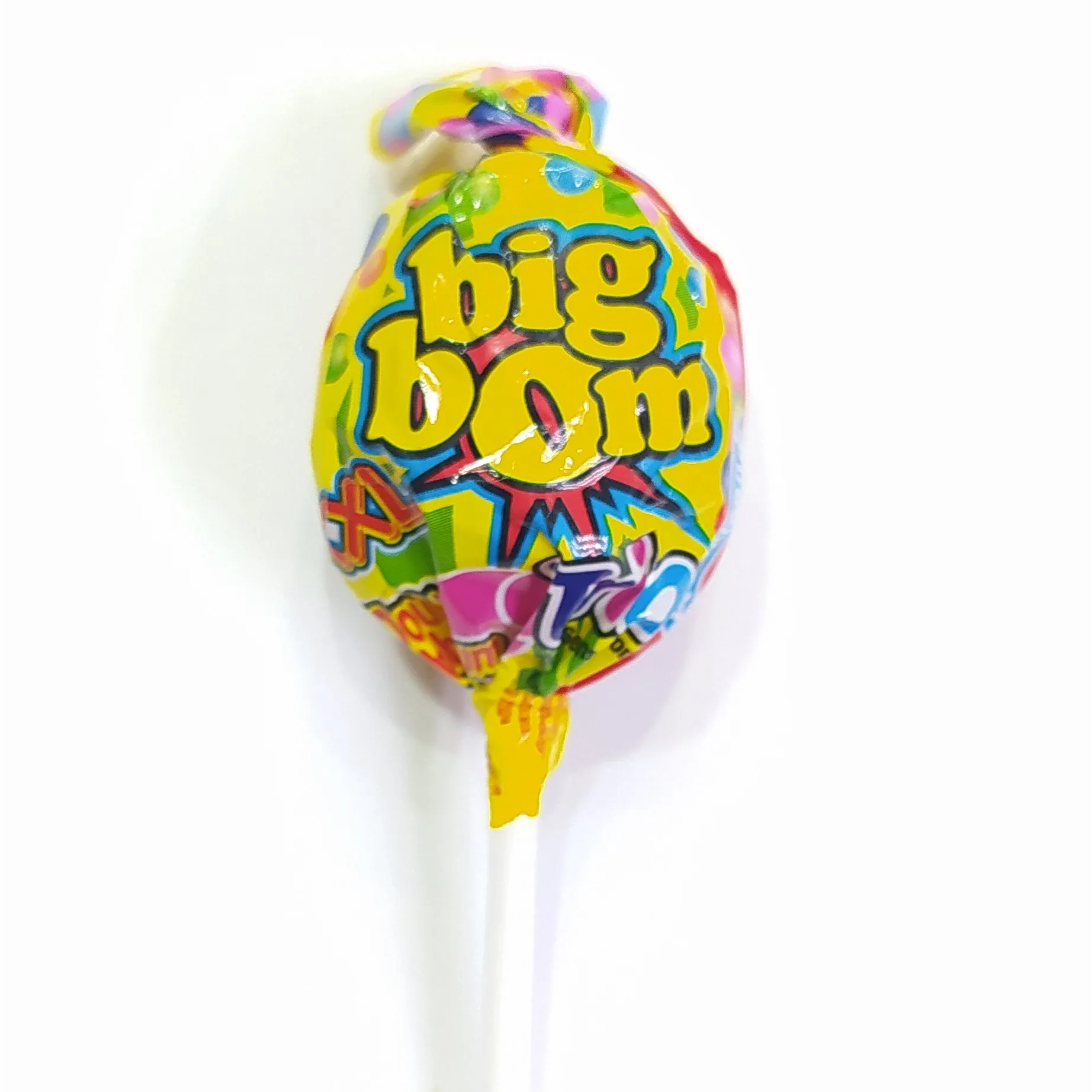 آبنبات چوبی بیگ بوم big bom بسته 48 عددی