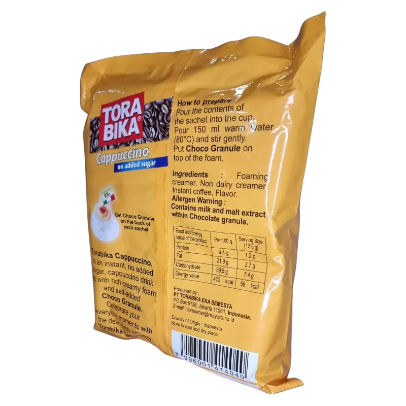 کافی میکس تورابیکا رژیمی Tora Bika – بسته 20 عددی