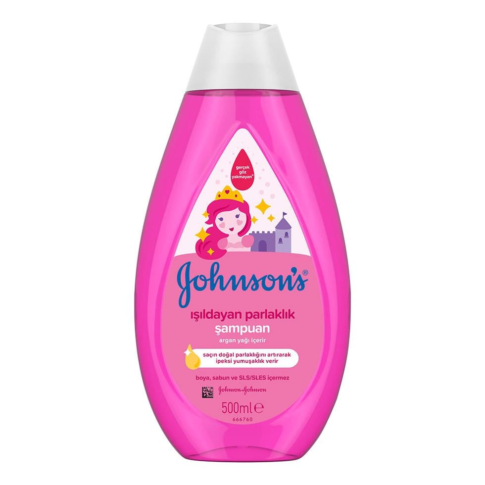 شامپو بچه جانسون  johnson's مدل isidayan parlaklik حجم 500 میل لیتر