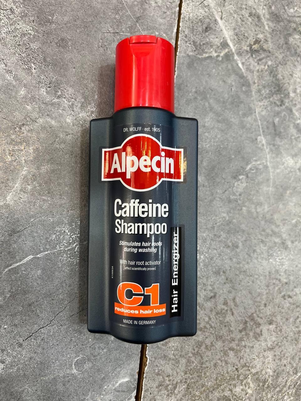 شامپو مو آلپسین alpecin مدل Caffeine C1 حجم 250 میلی‌لیتر