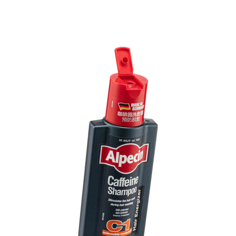 شامپو مو آلپسین alpecin مدل Caffeine C1 حجم 250 میلی‌لیتر