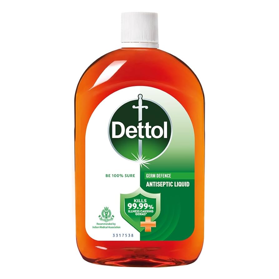 مایع ضد عفونی کننده سطوح dettol مدل antiseptic  حجم 500 میلی لیتر