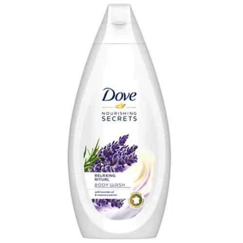 شامپو بدن dove مدل اسطوخودوس و رزماری حجم 500 میلی لیتر