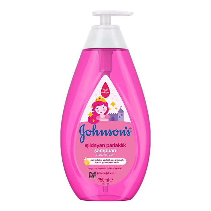 شامپو بچه جانسون  johnson's مدل isidayan parlaklik حجم 500 میل لیتر