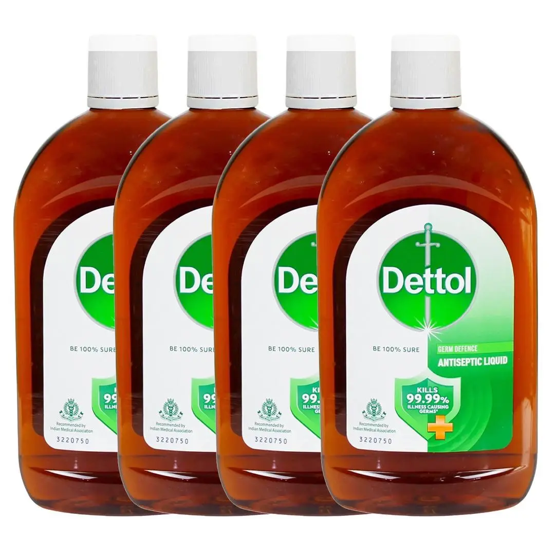 مایع ضد عفونی کننده سطوح dettol مدل antiseptic  حجم 500 میلی لیتر