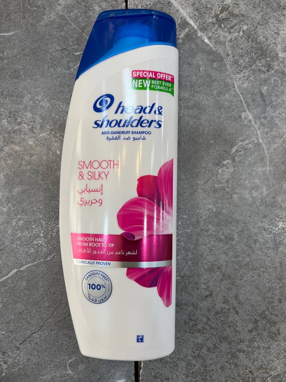 شامپو ضد شوره هد اند شولدرز مدل smooth and silky حجم 1000 میلی لیتر