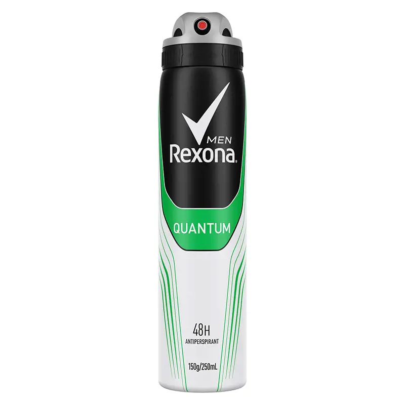 اسپری ضد تعریق مردانه رکسونا rexona مدل quantom dry حجم 200 میلی لیتر