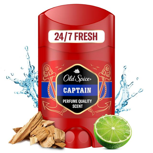 مام استیکی مردانه اولد اسپایس Old Spice مدل Captain حجم 50 میلی لیتر