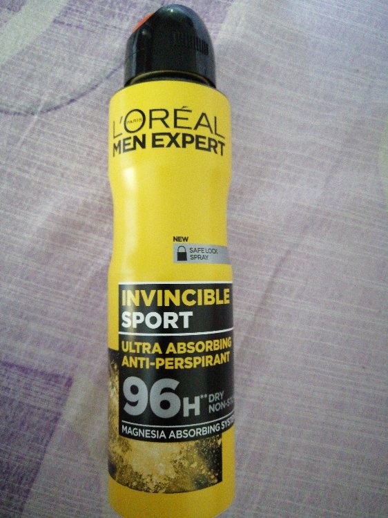 اسپری ضد تعریق مردانه loreal men expert مدل invincible sport حجم 250 میلی لیتر