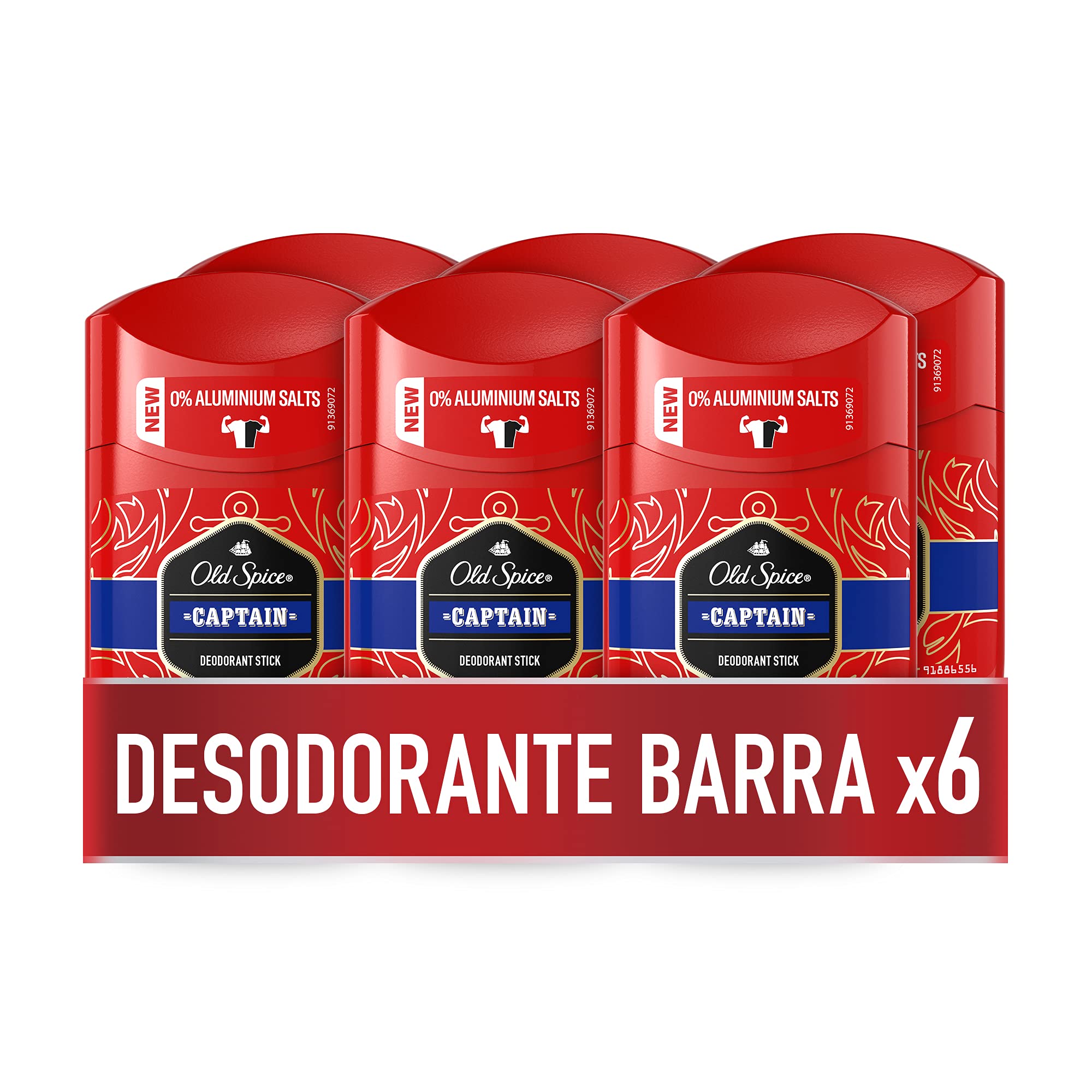 مام استیکی مردانه اولد اسپایس Old Spice مدل Captain حجم 50 میلی لیتر