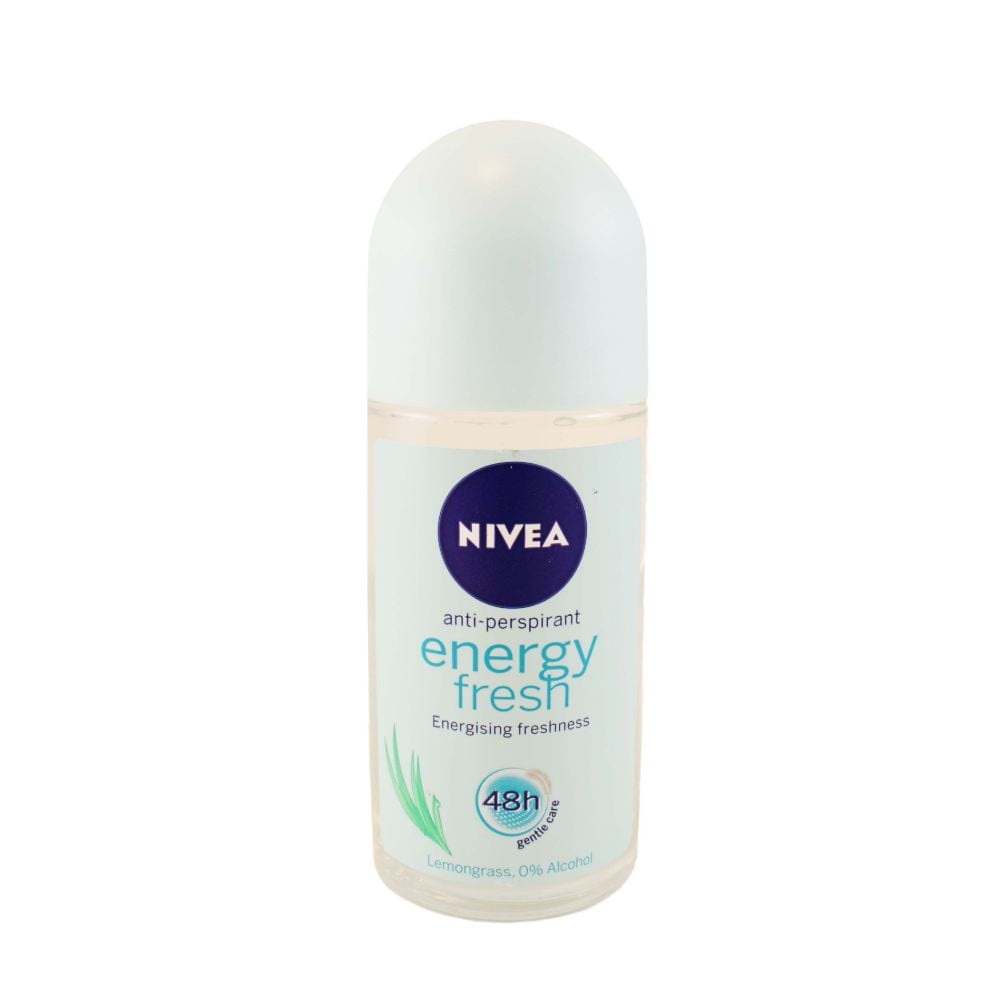 رول ضد تعریق زنانه نیوا nivea مدل fresh energy حجم 50 میلی لیتر