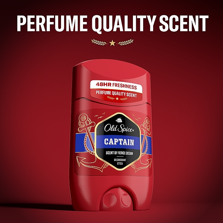 مام استیکی مردانه اولد اسپایس Old Spice مدل Captain حجم 50 میلی لیتر
